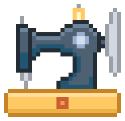 像素画_百格画_积木画_格子画_钻石画_拼豆豆_缝纫机