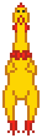 像素画_百格画_积木画_格子画_钻石画_拼豆豆_尖叫鸡