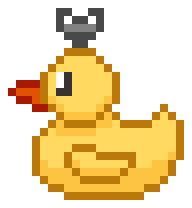 像素画_百格画_积木画_格子画_钻石画_拼豆豆_鸭子玩具