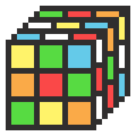 像素画_百格画_积木画_格子画_钻石画_拼豆豆_魔方