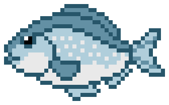 像素画_百格画_积木画_格子画_钻石画_拼豆豆_镀金头鲷