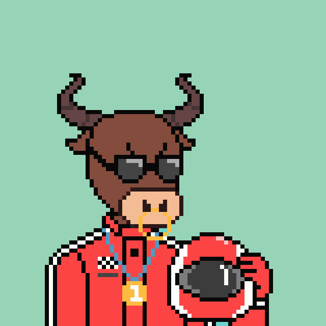 像素画_百格画_积木画_格子画_钻石画_拼豆豆_赛车牛