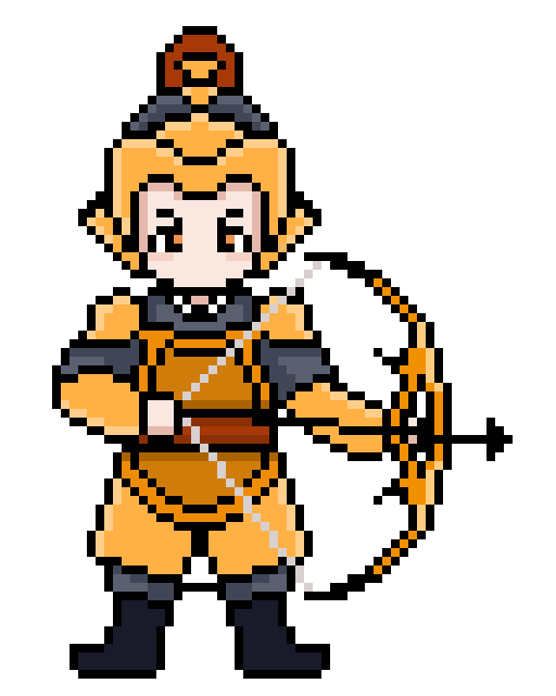 像素画_百格画_积木画_格子画_钻石画_拼豆豆_黄忠