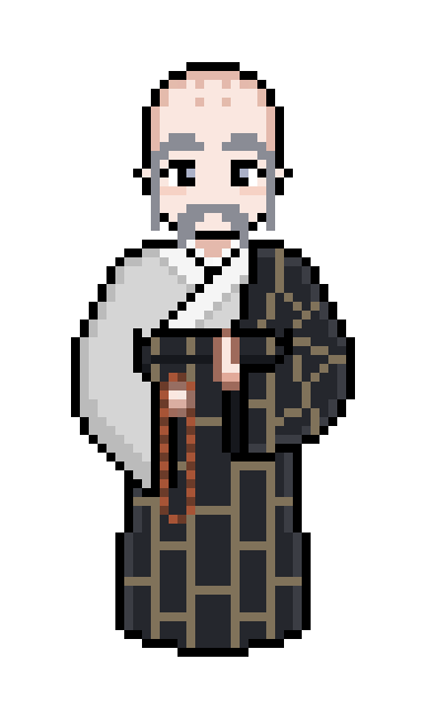 像素画_百格画_积木画_格子画_钻石画_拼豆豆_乌巢禅师