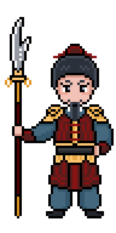 像素画_百格画_积木画_格子画_钻石画_拼豆豆_关胜