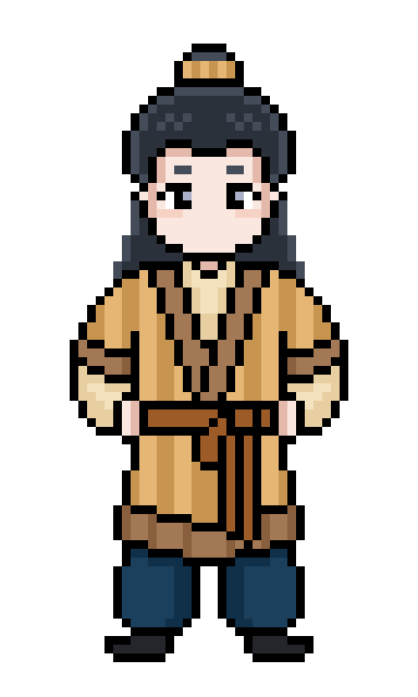 像素画_百格画_积木画_格子画_钻石画_拼豆豆_侯健