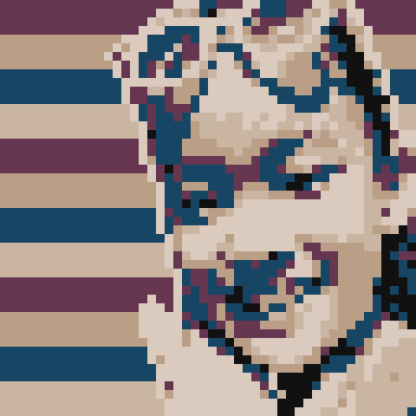 像素画_百格画_积木画_格子画_钻石画_拼豆豆_可爱的以诺