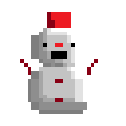 像素画_百格画_积木画_格子画_钻石画_拼豆豆_雪人