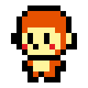 像素画_百格画_积木画_格子画_钻石画_拼豆豆_小猴子