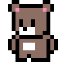 像素画_百格画_积木画_格子画_钻石画_拼豆豆_小熊玩偶