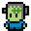 像素画_百格画_积木画_格子画_钻石画_拼豆豆_绿色丧尸