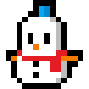 像素画_百格画_积木画_格子画_钻石画_拼豆豆_雪人