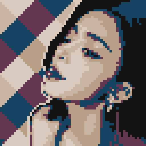 像素画_百格画_积木画_格子画_钻石画_拼豆豆_古力娜扎