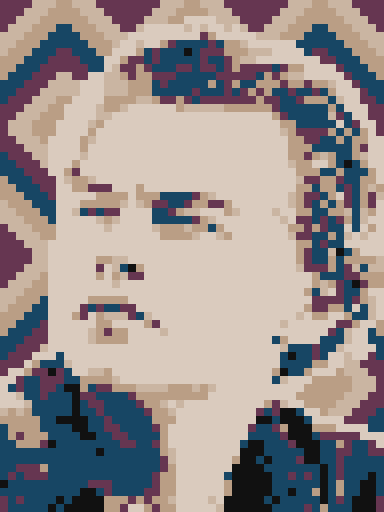 像素画_百格画_积木画_格子画_钻石画_拼豆豆_泰坦尼克号