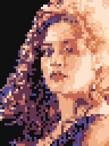 像素画_百格画_积木画_格子画_钻石画_拼豆豆_泰坦尼克号