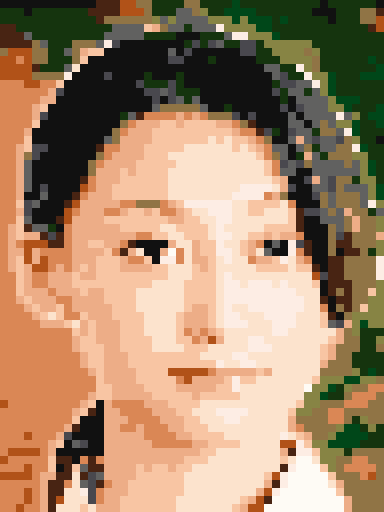 像素画_百格画_积木画_格子画_钻石画_拼豆豆_保你平安