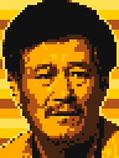 像素画_百格画_积木画_格子画_钻石画_拼豆豆_落叶归根