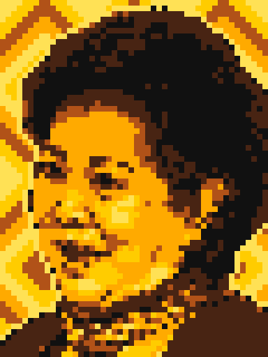 像素画_百格画_积木画_格子画_钻石画_拼豆豆_孤味