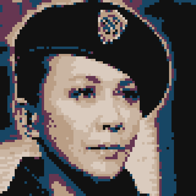 像素画_百格画_积木画_格子画_钻石画_拼豆豆_刘嘉玲