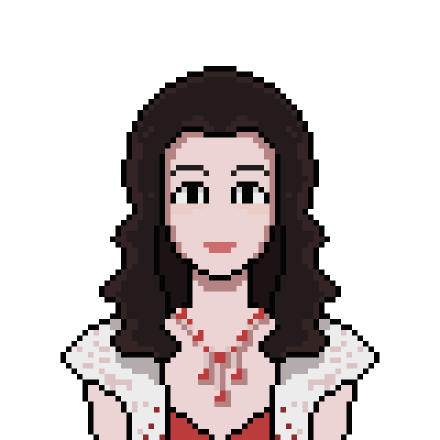 像素画_百格画_积木画_格子画_钻石画_拼豆豆_刘园媛