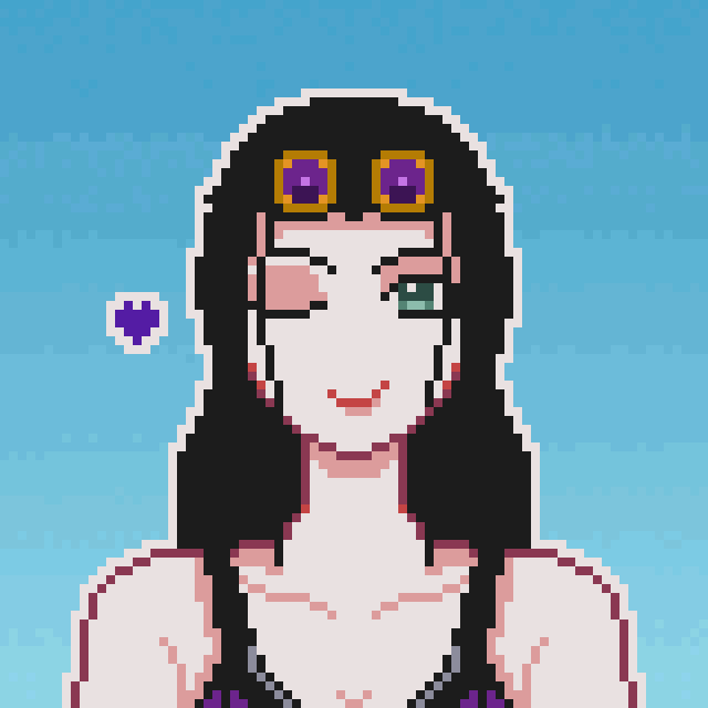 像素画_百格画_积木画_格子画_钻石画_拼豆豆_女帝