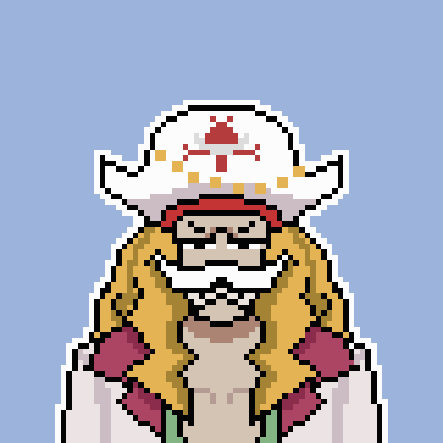 像素画_百格画_积木画_格子画_钻石画_拼豆豆_白胡子