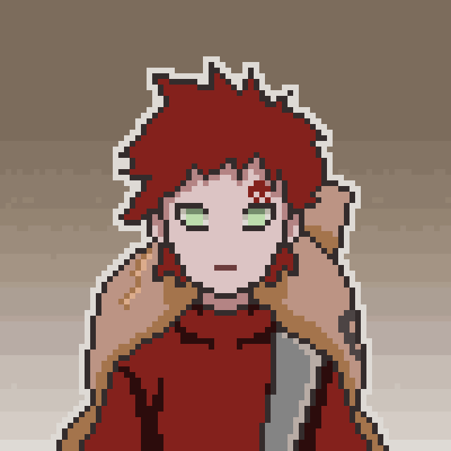 像素画_百格画_积木画_格子画_钻石画_拼豆豆_我爱罗