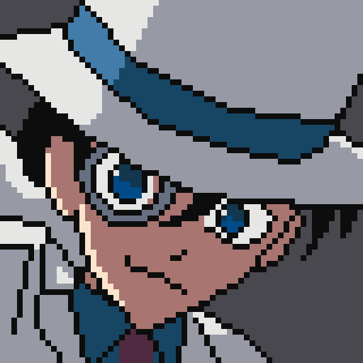 像素画_百格画_积木画_格子画_钻石画_拼豆豆_怪盗基德