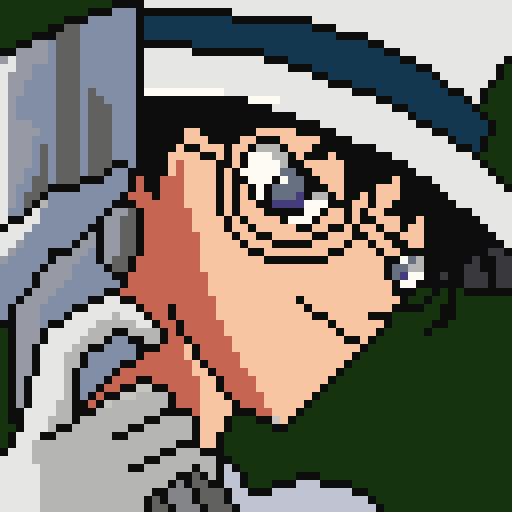 像素画_百格画_积木画_格子画_钻石画_拼豆豆_怪盗基德