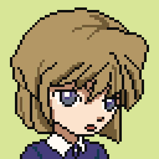 像素画_百格画_积木画_格子画_钻石画_拼豆豆_灰原哀