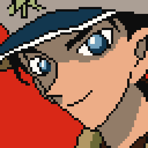 像素画_百格画_积木画_格子画_钻石画_拼豆豆_服部平次