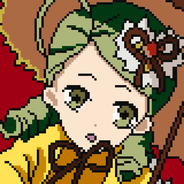 像素画_百格画_积木画_格子画_钻石画_拼豆豆_金丝雀