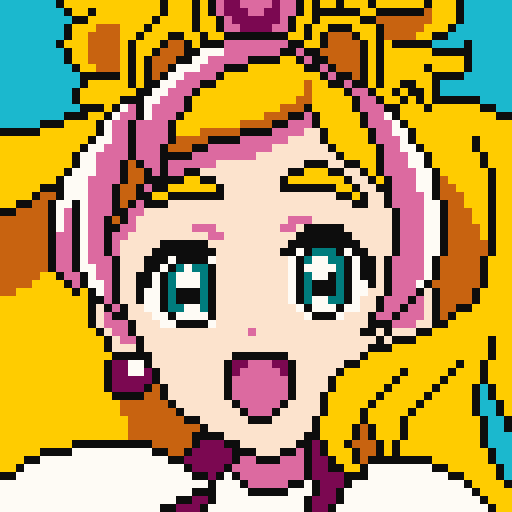 像素画_百格画_积木画_格子画_钻石画_拼豆豆_春野遥