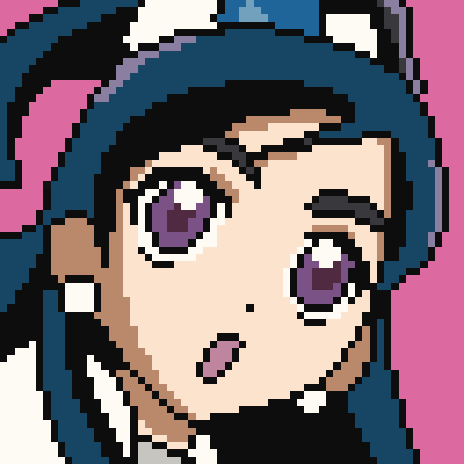 像素画_百格画_积木画_格子画_钻石画_拼豆豆_雪城穗乃香