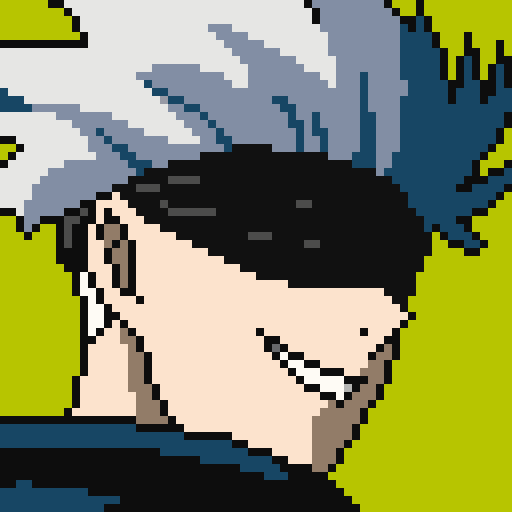 像素画_百格画_积木画_格子画_钻石画_拼豆豆_五条悟