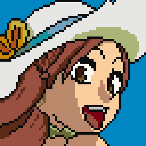 像素画_百格画_积木画_格子画_钻石画_拼豆豆_井上织姬