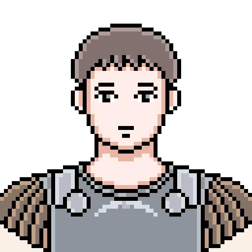 像素画_百格画_积木画_格子画_钻石画_拼豆豆_奥古斯都·凯撒